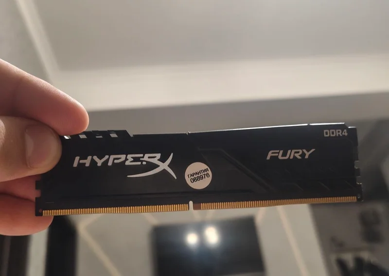 Оперативная память HyperX Fury DDR4 16GB 3200MHz