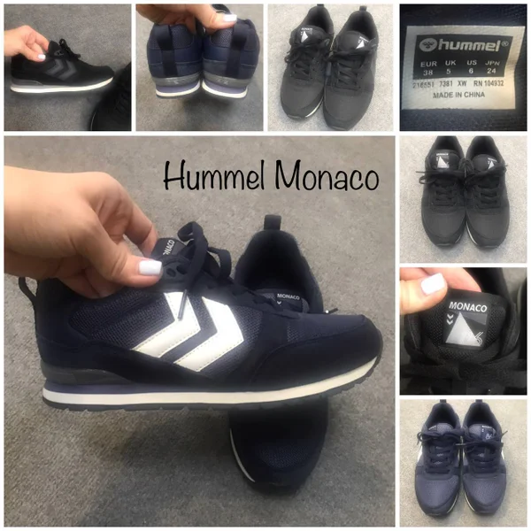 Кроссовки Hummel Monaco чёрные