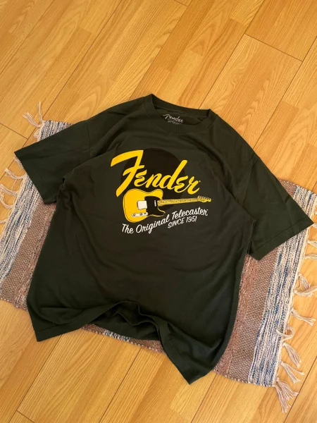 Винтажная футболка Fender