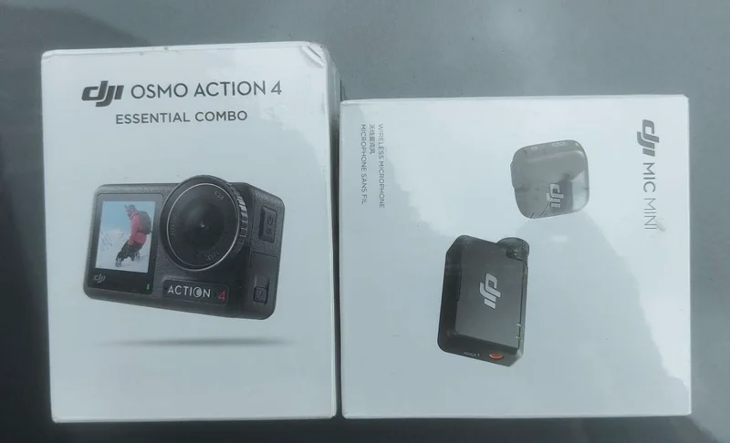Набор DJI Osmo Action 4 Essential Combo и DJI Mic Mini