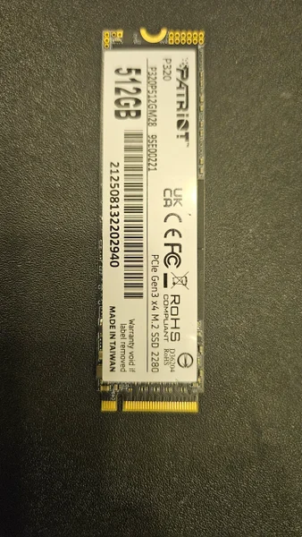 SSD M.2 Patriot P320 512GB