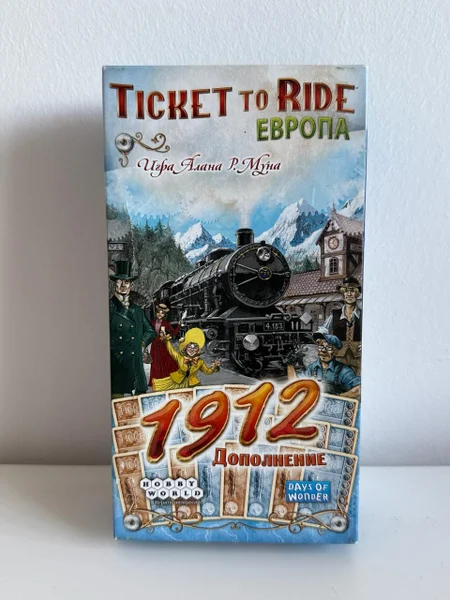 Дополнение Ticket to Ride Europe 1912