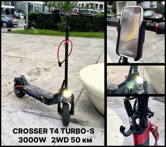 Электросамокат Crosser T4 Turbo-S
