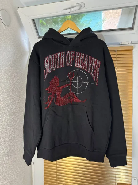 Худи со стразами South of Heaven
