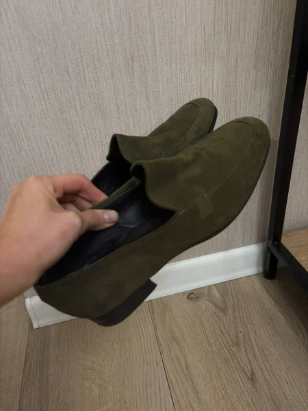 Кожаные лоферы бренда