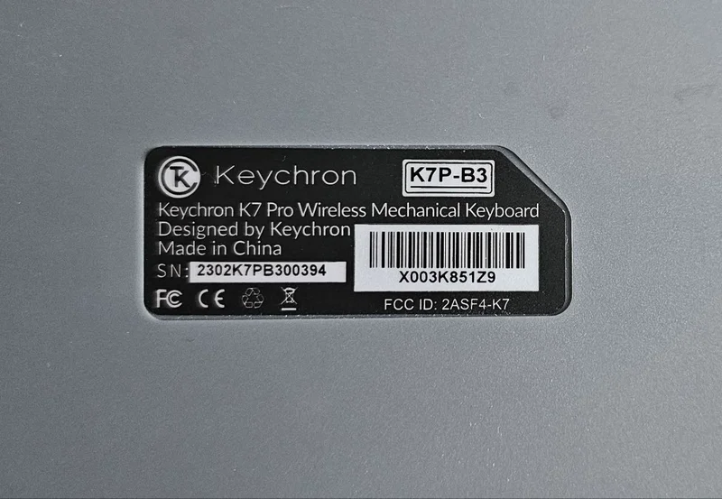Механическая клавиатура Keychron K7 Pro