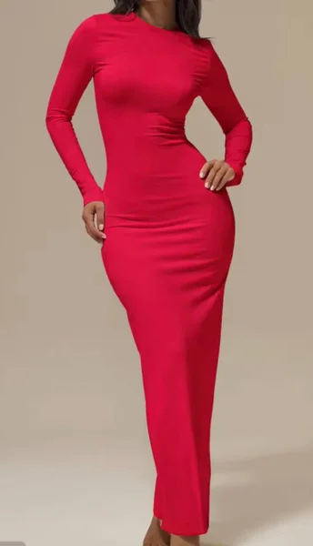 Платье красное S — maillot, gown