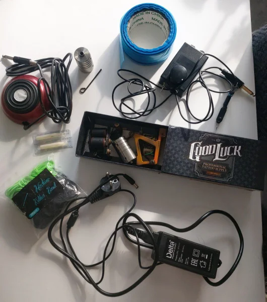 Тату-набор катушечный с расходниками — joystick