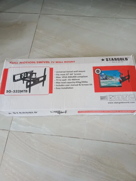 Кронштейн для телевизора Stargold SG-532MTB — envelope, carton, packet