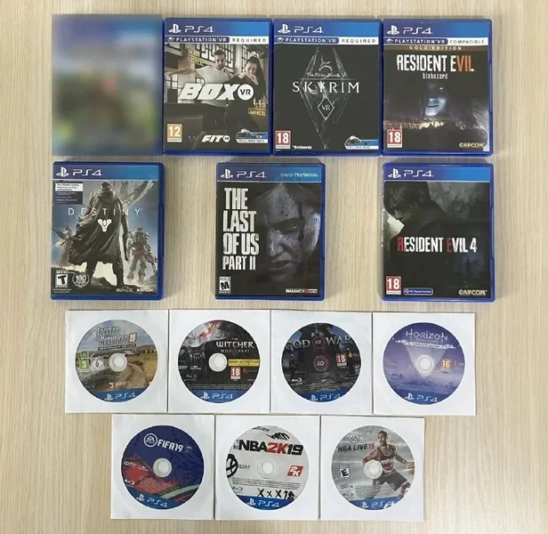 Диски Sony PlayStation 4 (Пакет) — web site