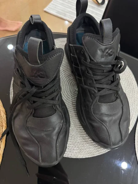 Кроссовки Y-3 кожаные