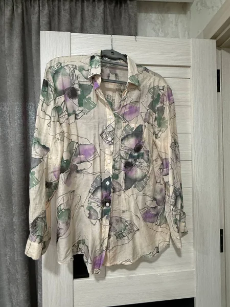 Летняя рубашка Made in Italy M — military uniform, trench coat