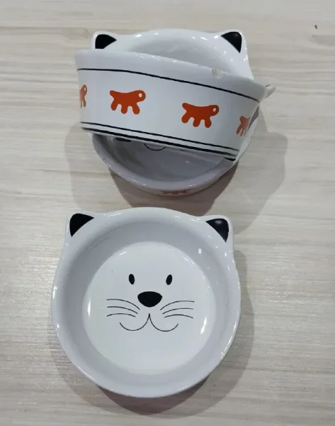 Керамическая миска для кошки — cup
