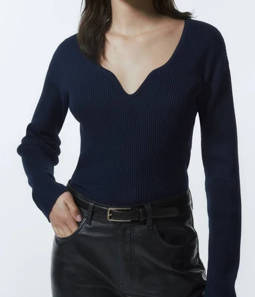 Джемпер Massimo Dutti темно-синий XS — miniskirt