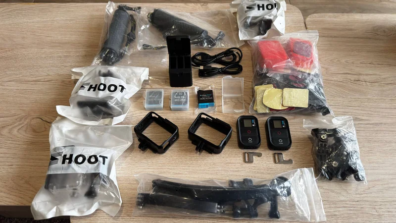 Пульт управления GoPro Wi-Fi Smart remote armte 001 (Б/У) — carpenter's kit, sunglass