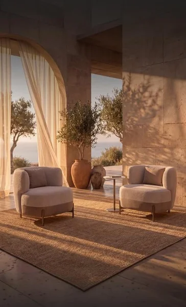 Диванный гарнитур Assos Weltew Home (диваны и кресло) — studio couch, patio