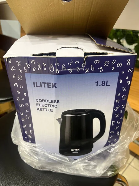 Электрический чайник ILITEK 1.8L — water jug, coffee mug, coffeepot