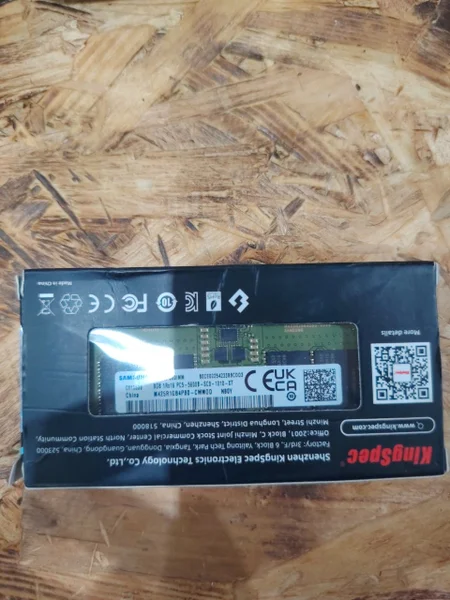 Оперативная память Kingston DDR5 8GB — packet