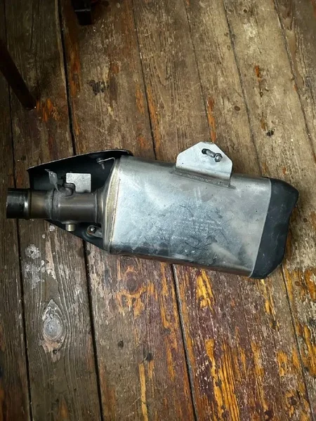 Банка выхлопная ZX6R сток 2009-2012 — cleaver, hatchet