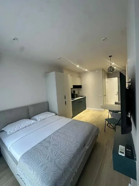 Студия в Next Apartment — studio couch, four-poster