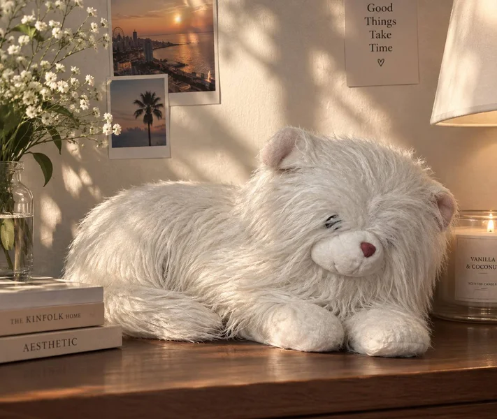 Большая плюшевая игрушка — West Highland white terrier