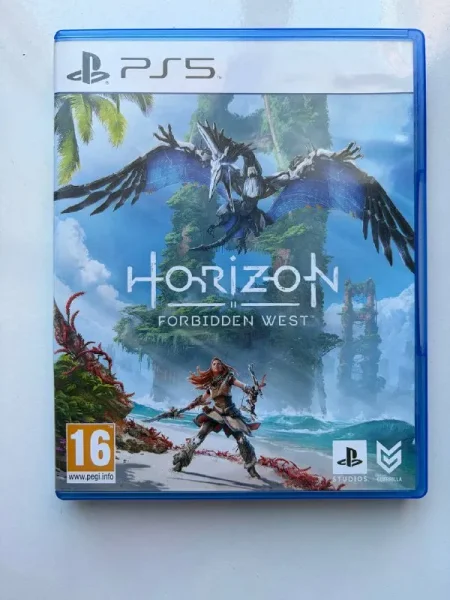 PlayStation 5 / ps5 Horizon Forbidden West — book jacket, comic book