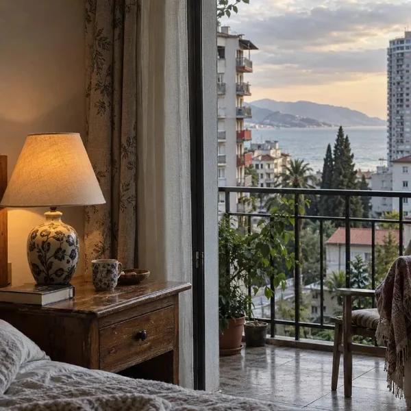Лампа, кресло, посуда или небольшой столик — window shade