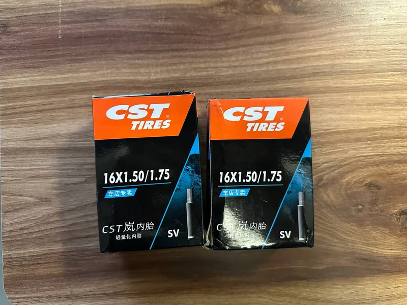 Велосипедные камеры CST 16x1.50/1.75 (2 шт.) — packet, scoreboard
