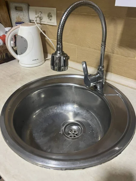 Раковина из нержавейки (2 штуки) — washbasin, coffeepot