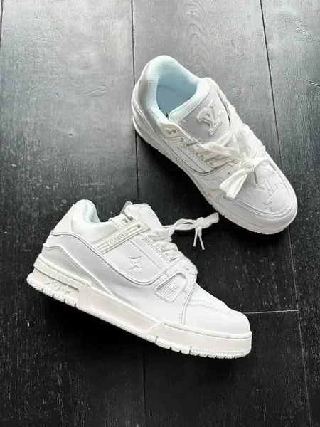 Кроссовки Louis Vuitton LV Trainer White — running shoe