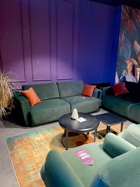 Диван Weltew Home зелёный — studio couch, home theater