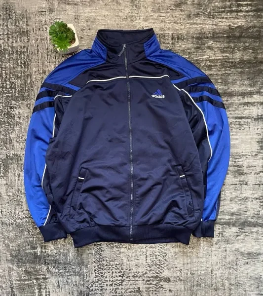 Retro Vintage adidas zip up — backpack, sweatshirt