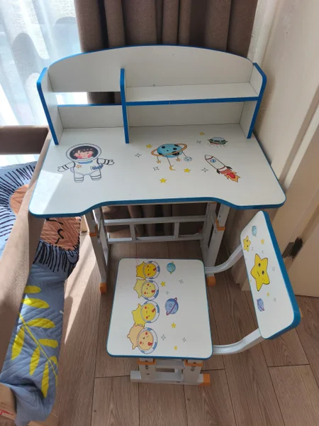 Детский стол и стульчик с регулировкой высоты — printer, sewing machine