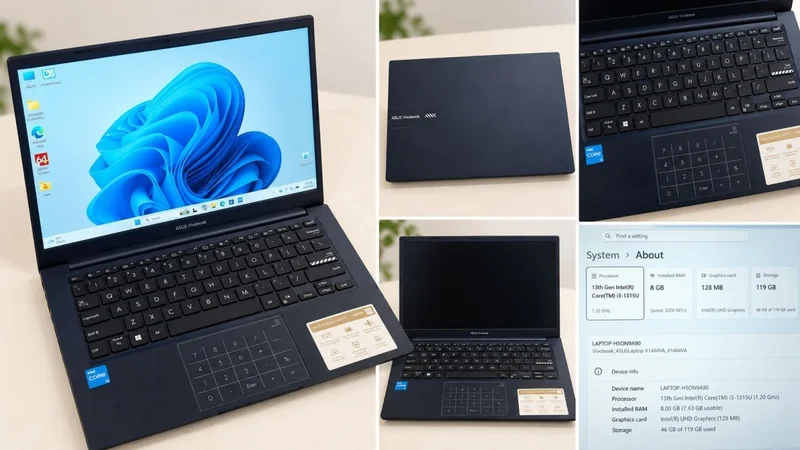 Ноутбук ASUS VivoBook X1404VA / X1504VA — notebook, laptop