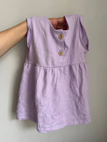 Сиреневое платьице 74/80 — pajama, trench coat