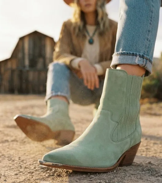 Ковбойские сапоги BRONX Low Kole — Cardigan, Pembroke, cowboy boot