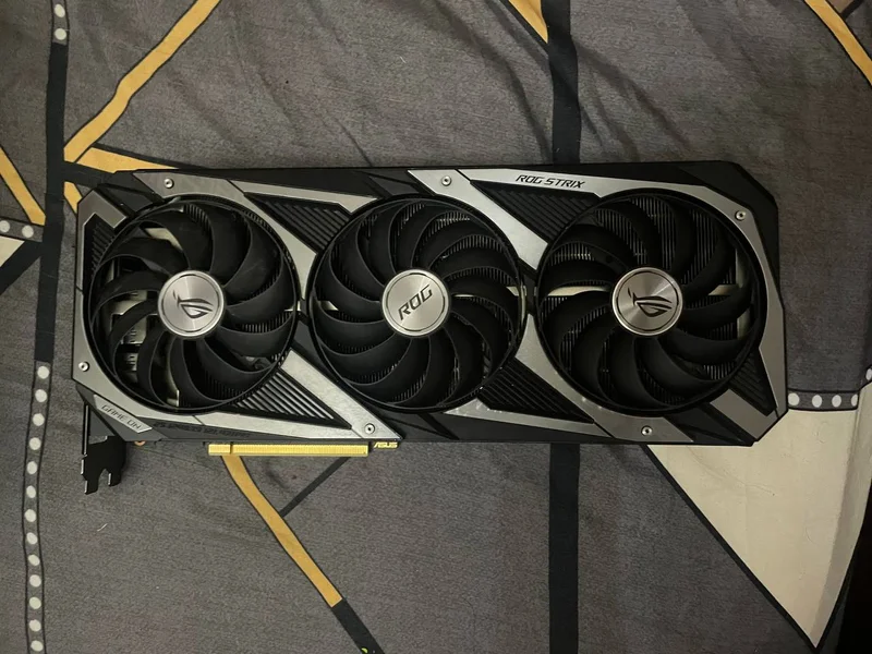 Видеокарта RTX 3090 24gb — loudspeaker, electric fan