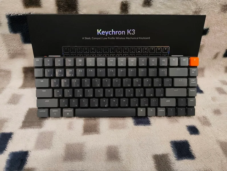 Механическая клавиатура Keychron K3D3 — space bar, typewriter keyboard, computer keyboard