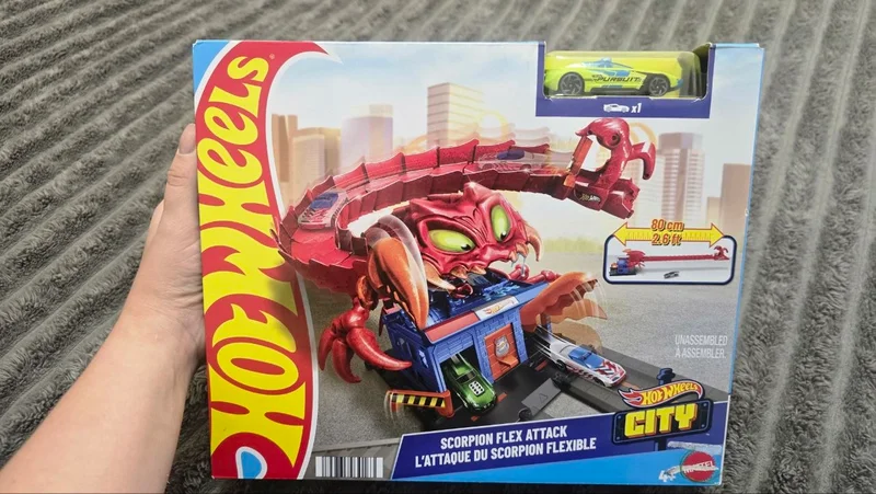Трек Hot Wheels Scorpion Flexible новый — comic book