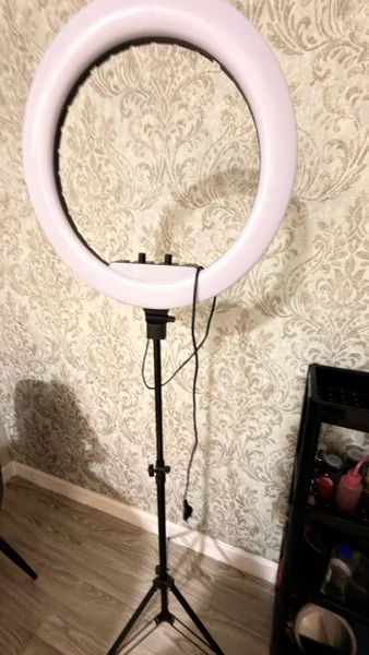 Кольцевая лампа — toilet seat, table lamp, spotlight