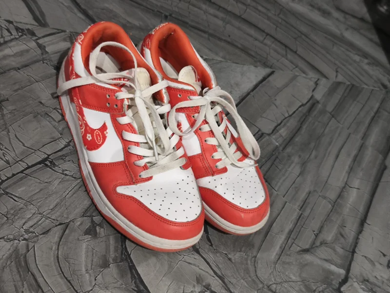 Кроссовки Nike Dunk Low Orange Paisley — running shoe