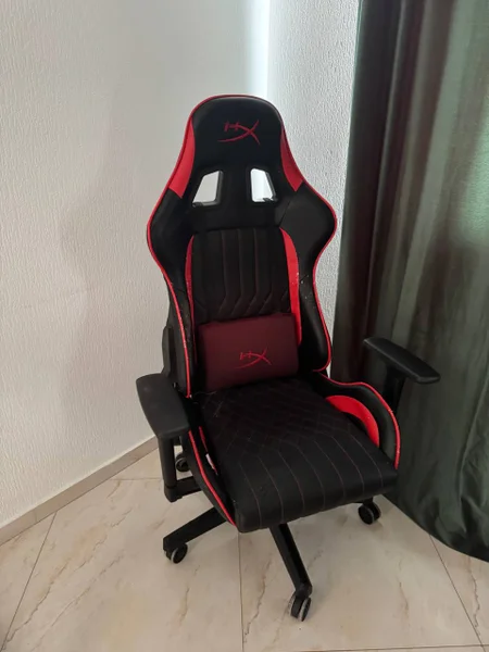 Кресло HyperX — barber chair, backpack, seat belt