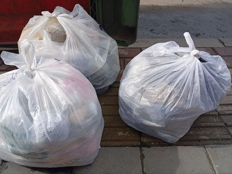 Пряжа — plastic bag