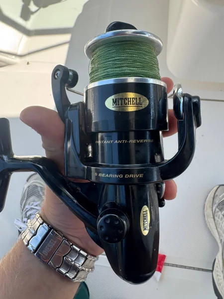 Катушка Mitchell 306x со шнуром Kaida — reel, espresso maker