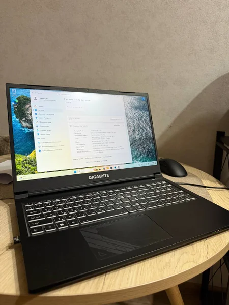 Игровой ноутбук Gigabyte G5 KF — notebook, laptop