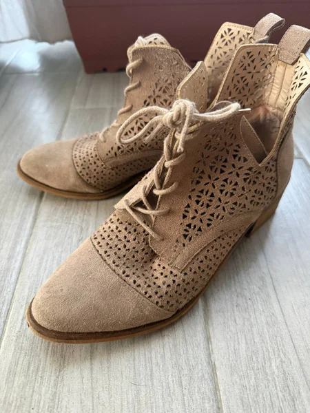 Замшевые ботинки — running shoe, Loafer, clog
