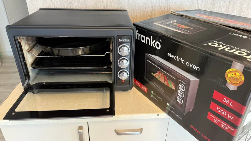 Электрическая духовка Franko — CD player, rotisserie, microwave