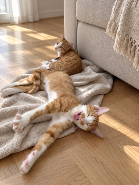 Котята Азатот и Йог-Сотот в дар — Egyptian cat