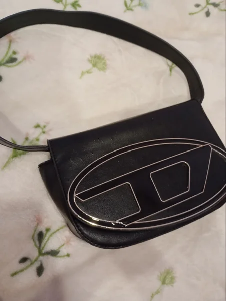 Черная сумка Diesel 1DR реплика — purse, mailbag