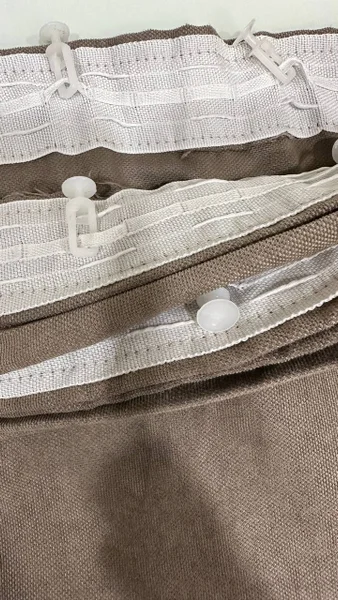 Комплект штор микровелюр тауп 222x145 см — nipple